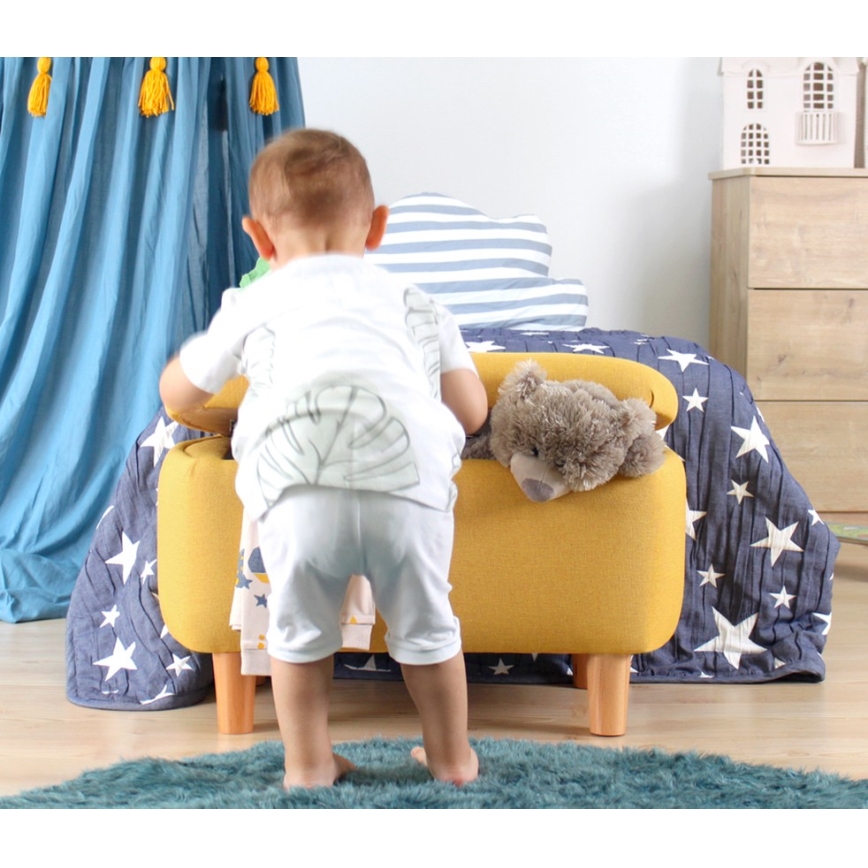 Tabure PIXI 37x61 cm žuti