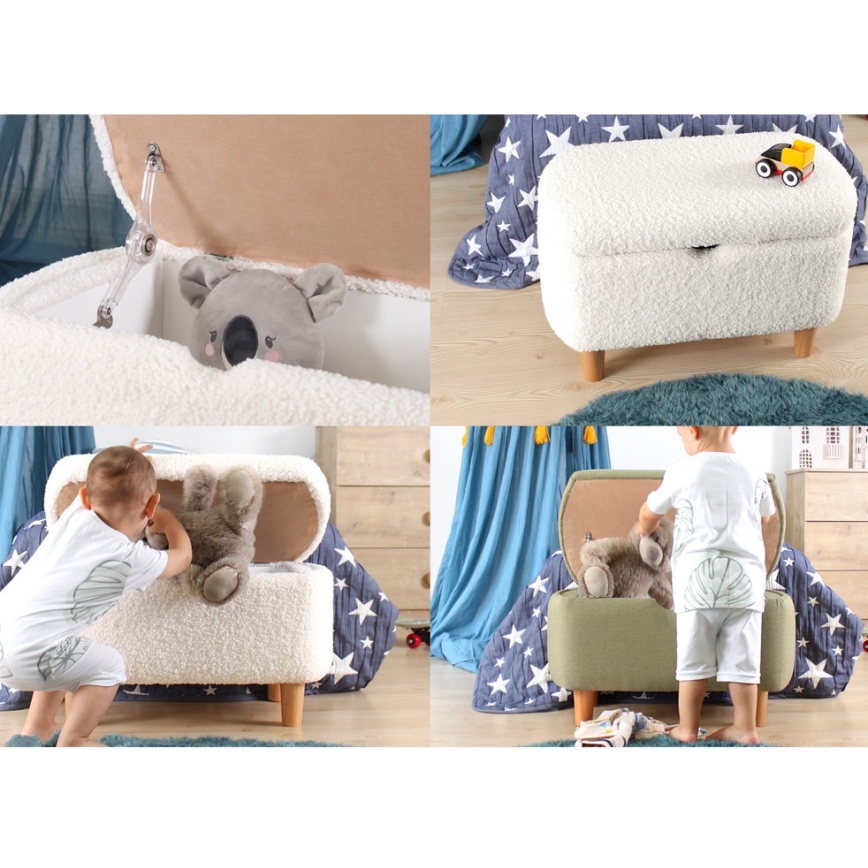 Tabure PIXI 37x61 cm žuti