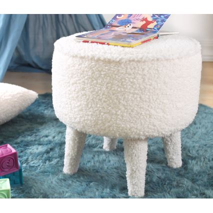 Tabure PIXI, promjer 38 cm, bijela