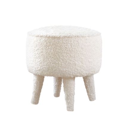 Tabure PIXI, promjer 38 cm, bijela