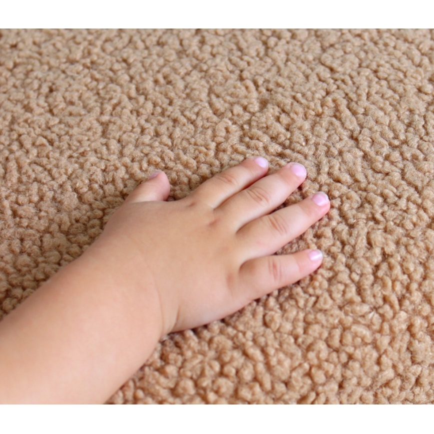 Tabure PIXI, promjer 38 cm, smeđi