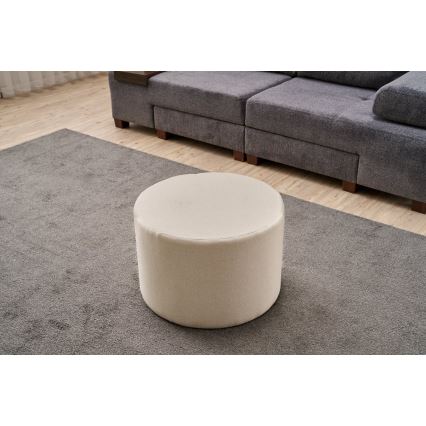Tabure RABO promjer 58 cm krem