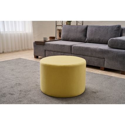 Tabure RABO, promjer 58 cm, žuti