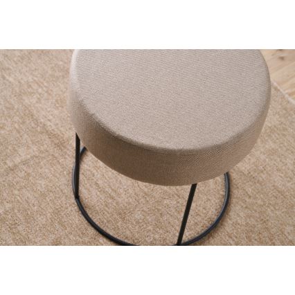 Tabure RELO, promjer 40 cm, bež
