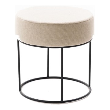 Tabure RELO, promjer 40 cm, krem