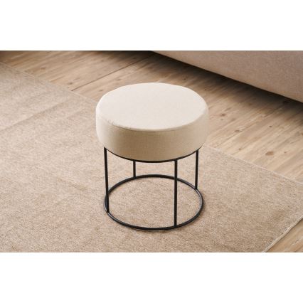 Tabure RELO, promjer 40 cm, krem