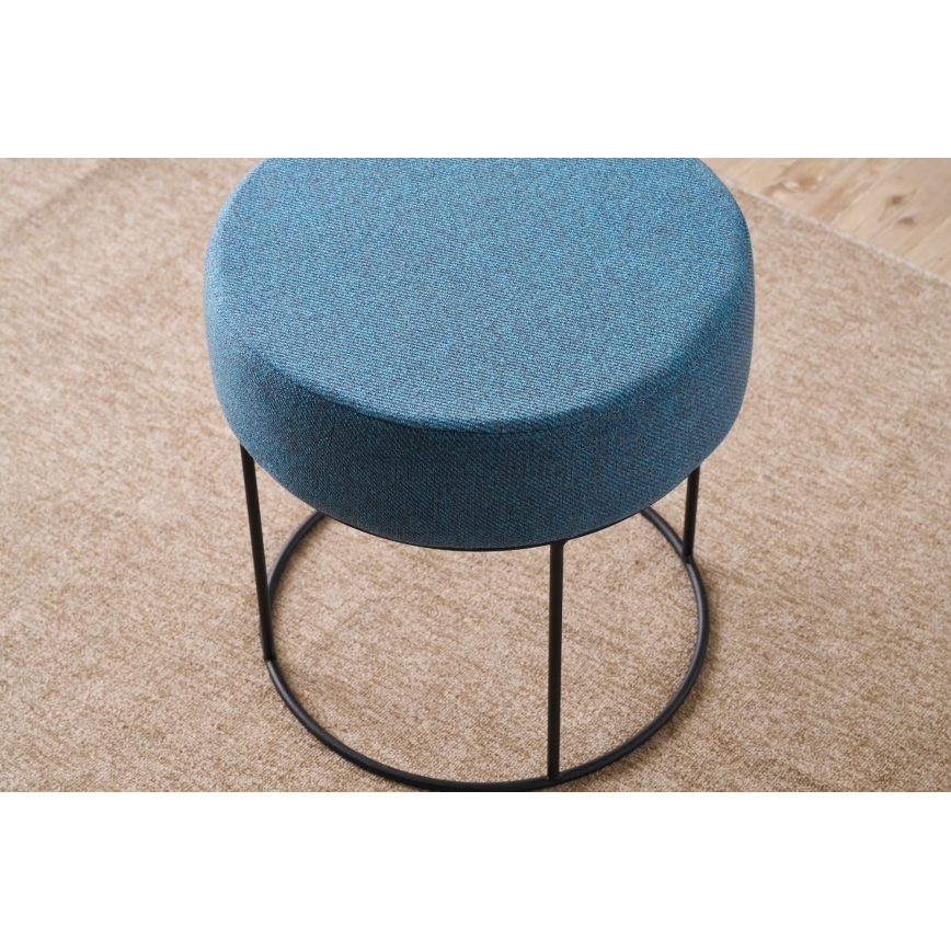 Tabure RELO, promjer 40 cm, plave boje