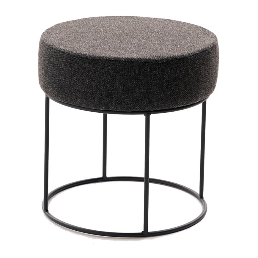 Tabure RELO, promjer 40 cm, tamno smeđi