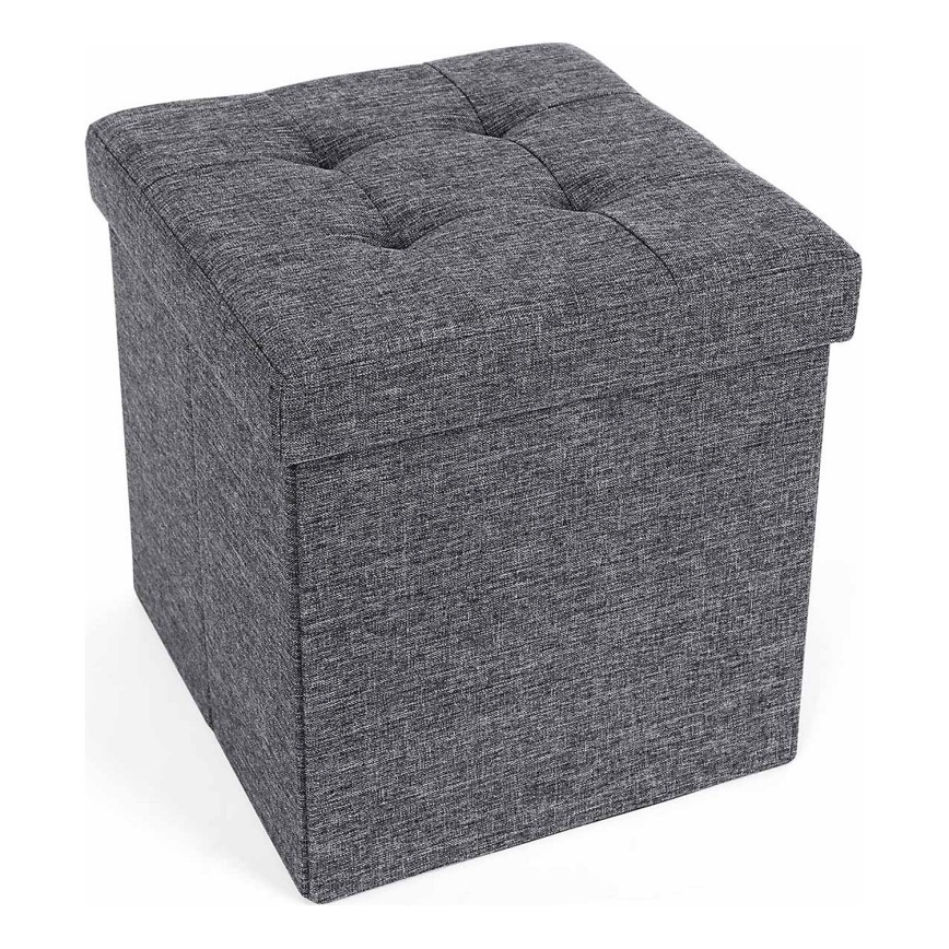 Tabure SULTAN 38x38 cm sivi