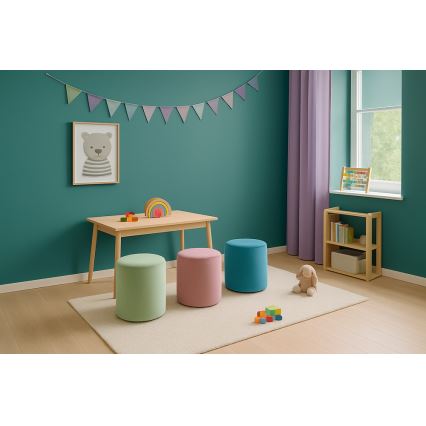 Tabure VEX Ø 36 cm ružičasti