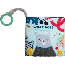 Taf Toys - Dječja tekstilna knjiga medvjedić