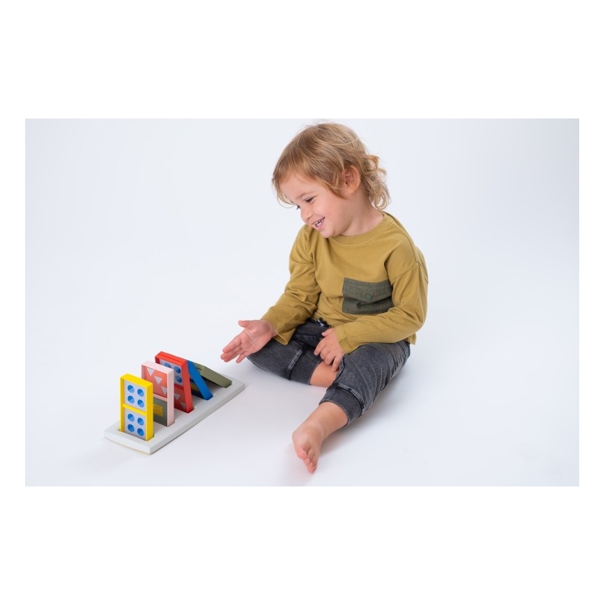 Taf Toys - Dječji domino 4u1 životinjice