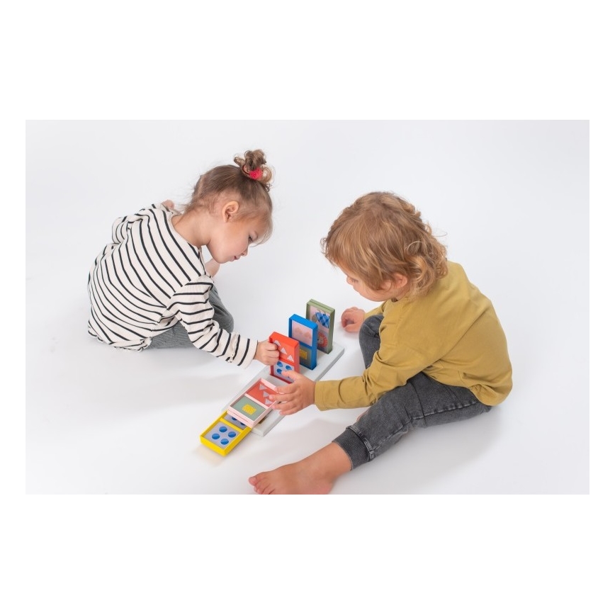 Taf Toys - Dječji domino 4u1 životinjice