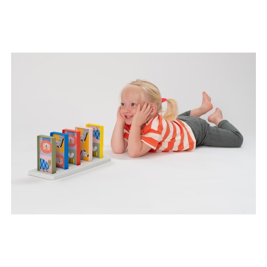 Taf Toys - Dječji domino 4u1 životinjice