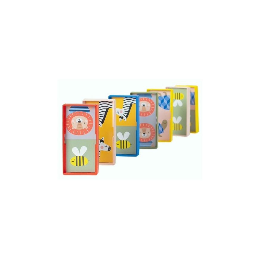 Taf Toys - Dječji domino 4u1 životinjice