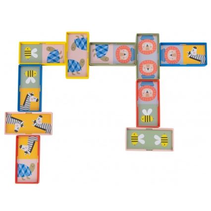 Taf Toys - Dječji domino 4u1 životinjice