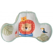 Taf Toys - Dječji jastuk za igranje na trbuščiću TUMMY-TIME savana