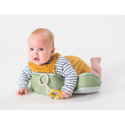 Taf Toys - Dječji jastuk za igranje na trbuščiću TUMMY-TIME savana