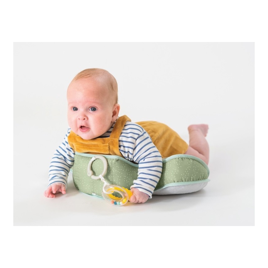 Taf Toys - Dječji jastuk za igranje na trbuščiću TUMMY-TIME savana