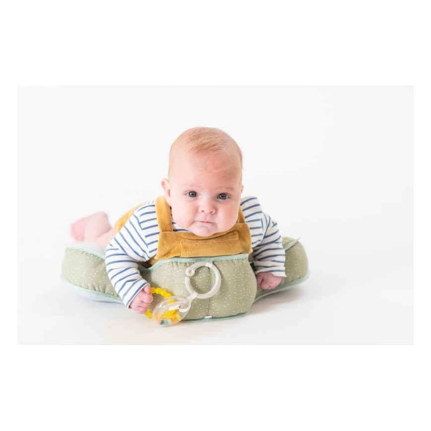 Taf Toys - Dječji jastuk za igranje na trbuščiću TUMMY-TIME savana