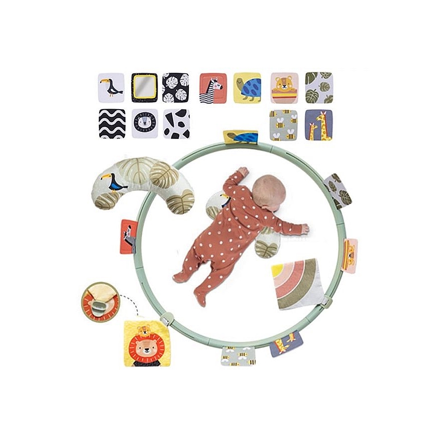 Taf Toys - Interaktivni krug za igranje pr. 90 cm savana