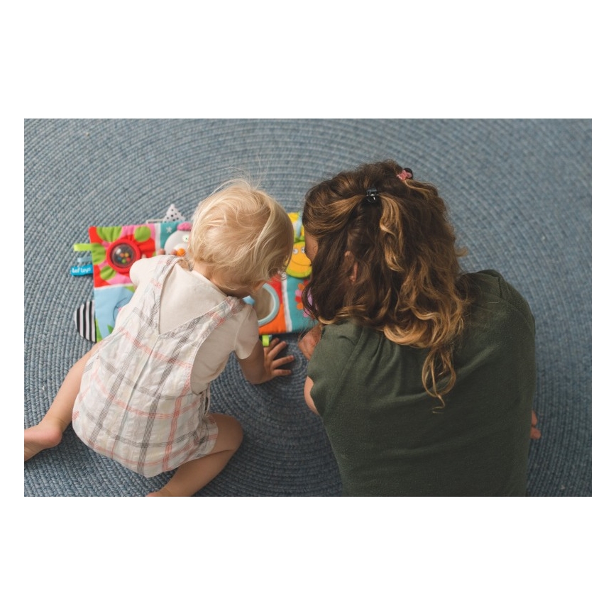 Taf Toys - Viseća interaktivna igračka za krevetić Životinjice 2xAA