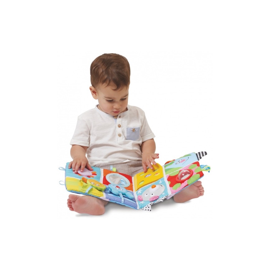 Taf Toys - Viseća interaktivna igračka za krevetić Životinjice 2xAA