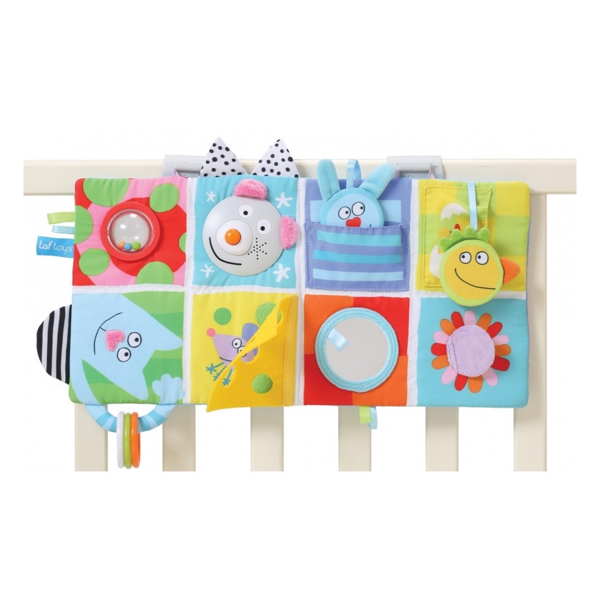 Taf Toys - Viseća interaktivna igračka za krevetić Životinjice 2xAA