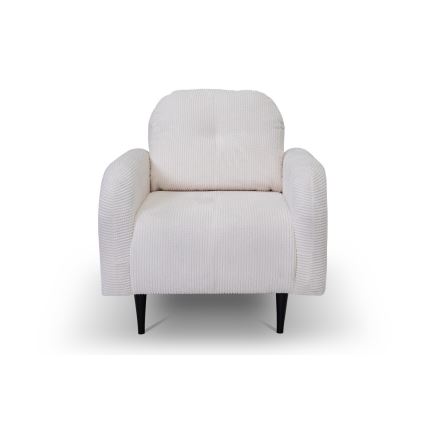 Tapecirana fotelja CLOUDY krem