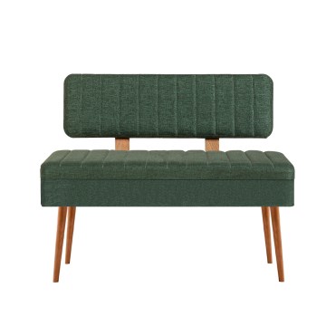 Tapecirana klupa VINA 85x105 cm zelena/bor atlantic