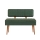Tapecirana klupa VINA 85x105 cm zelena/bor atlantic