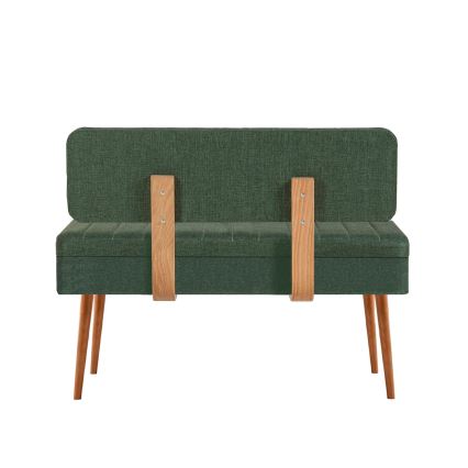Tapecirana klupa VINA 85x105 cm zelena/bor atlantic