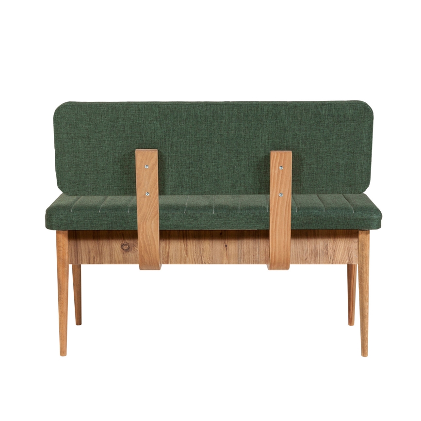 Tapecirana klupa VINA 85x110 cm zelena/bor atlantic