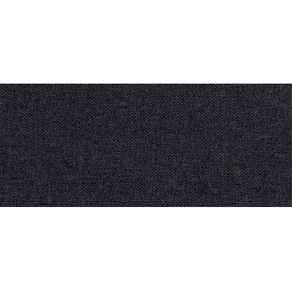 Tapecirana univerzalna razvlačna sjedeća garnitura u obliku slova U YORK siva/crna