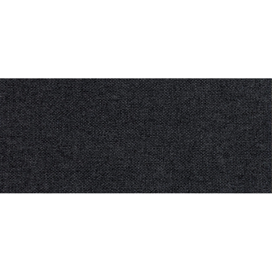 Tapecirana univerzalna razvlačna sjedeća garnitura u obliku slova U YORK siva/crna