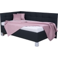 Tapecirani krevet s prostorom za odlaganje bez madraca MARIA PETITE 120x200 cm antracit
