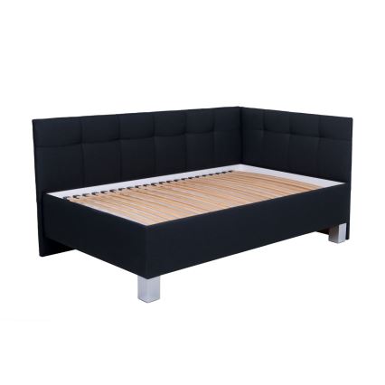 Tapecirani krevet s prostorom za pohranu bez madraca MARIA PETITE 120x200 cm antracit