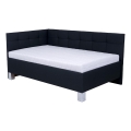 Tapecirani krevet s prostorom za pohranu bez madraca MARIA PETITE 120x200 cm antracit
