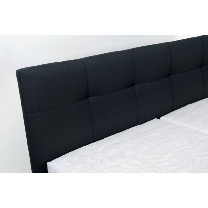 Tapecirani krevet sa skladišnim prostorom bez madraca MARIA 180x200 cm antracit