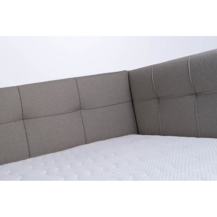 Tapecirani krevet sa skladišnim prostorom bez madraca MARIA PETITE 120x200 cm taupe