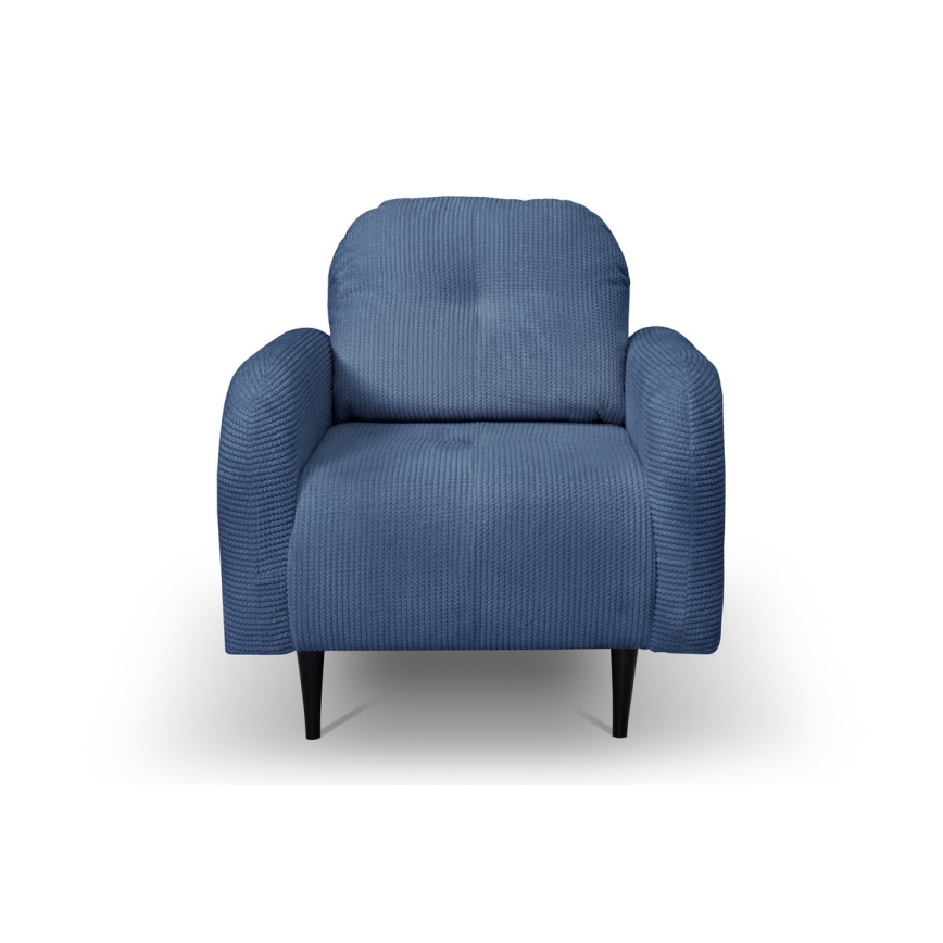 Tapecirani naslonjač CLOUDY, plavi