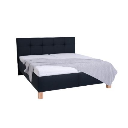 Tapecirano krevet s prostorom za pohranu bez madraca MARIA 180x200 cm antracit
