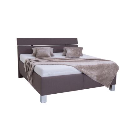 Tapišani krevet s prostorom za pohranu bez madraca ALIS 160x200 cm smeđi