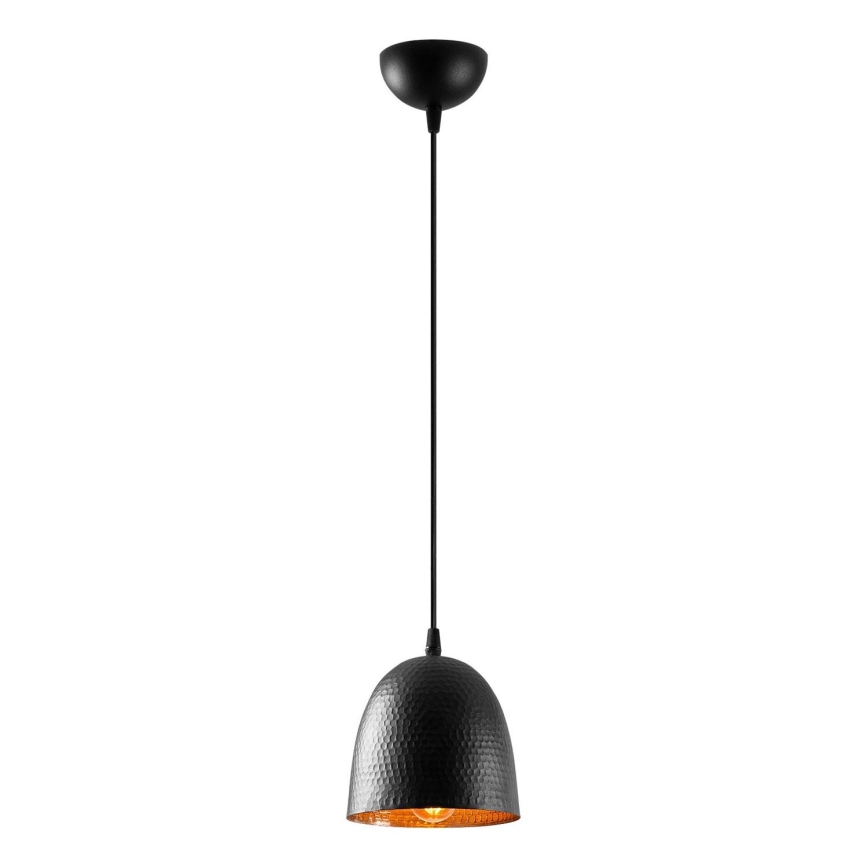 TATTOO viseća lampa 1xE27/40W/230V Ø 16 cm crna