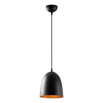 TATTOO viseća lampa 1xE27/40W/230V Ø 20 cm crna