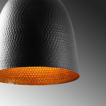 TATTOO viseća lampa 1xE27/40W/230V Ø 20 cm crna