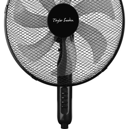 Taylor Swoden - Stojeći ventilator 50W/230V 122 cm crni