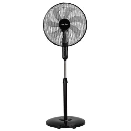 Taylor Swoden - Stojeći ventilator 50W/230V 122 cm crni
