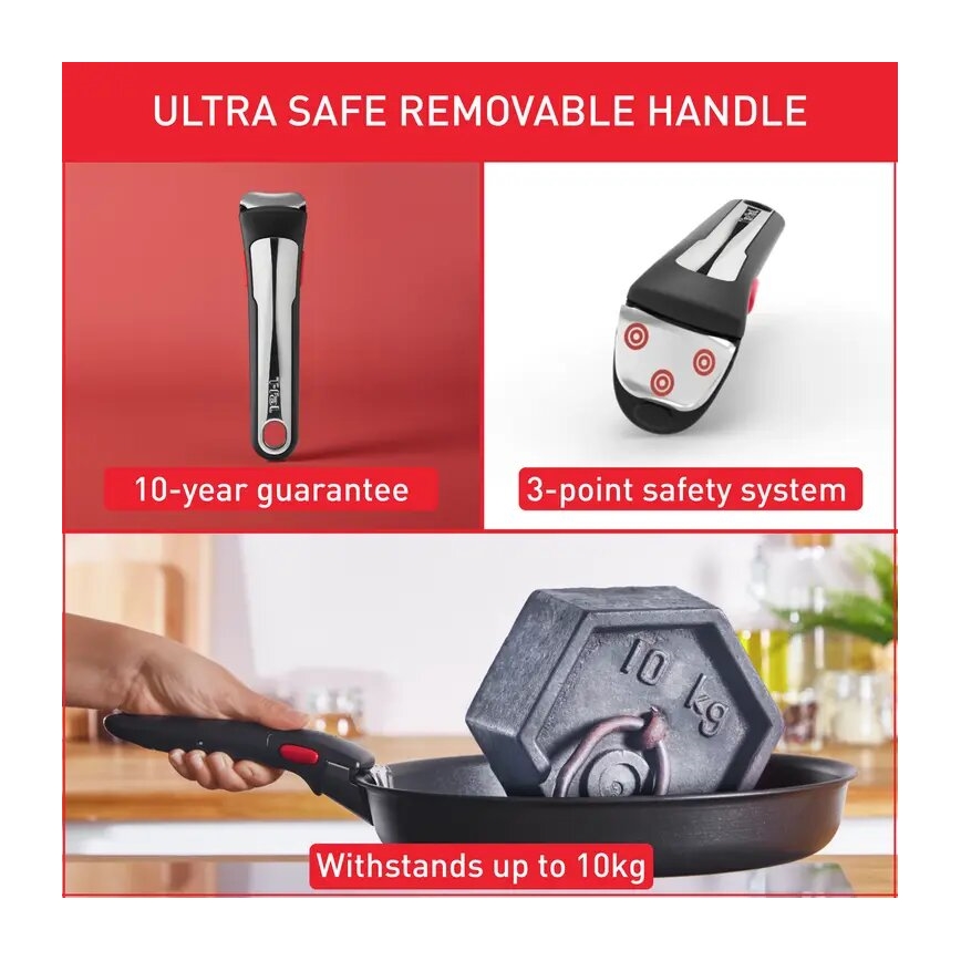 Tefal - 13-dijelni set posuđa INGENIO PREFERENCE ON, nehrđajući čelik