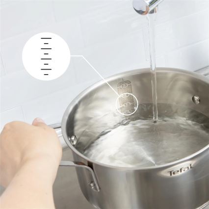 Tefal - 3-dijelni set lonaca DELICIOUS od nehrđajućeg čelika